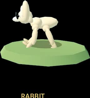 Rabbit, a playable character in BONKED!